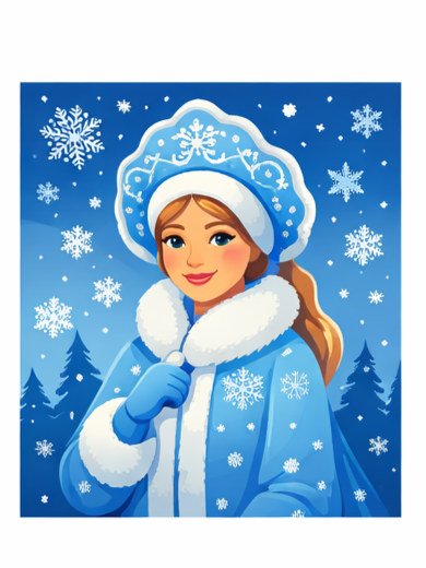 Snegurochka illustration