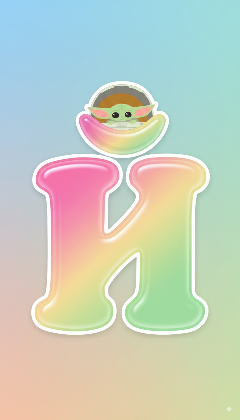 Illustration: Й made with Yoda