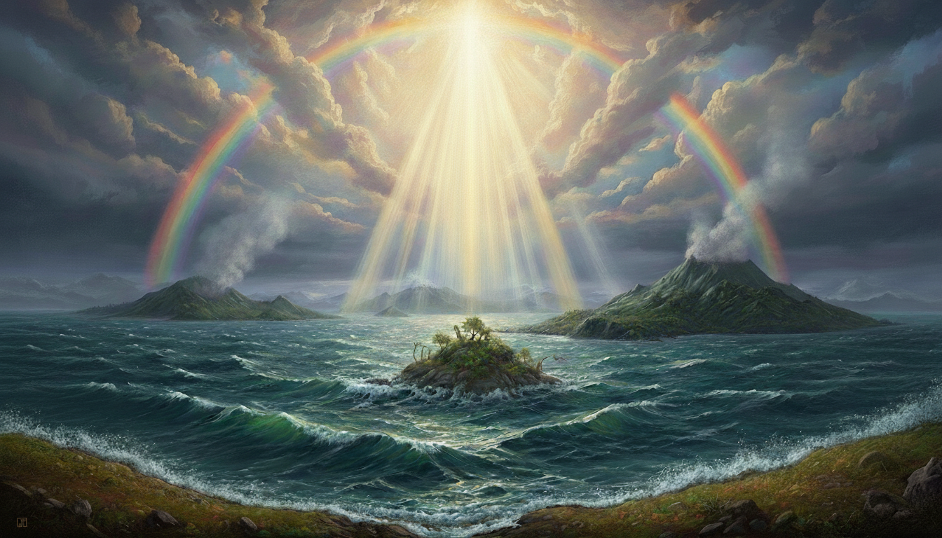 Небо, море и земля